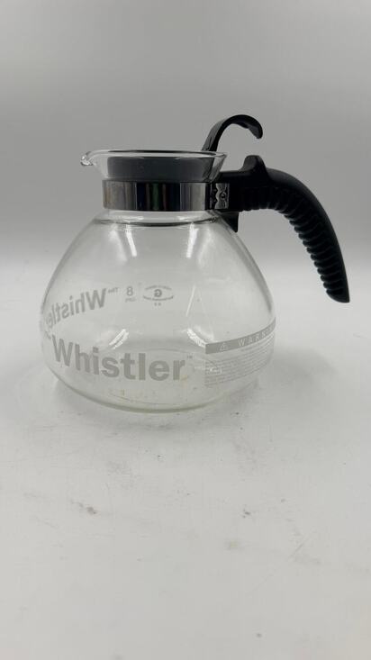 Gemco Other - Vintage Gemco The Whistler Glass Kettle Coffee Tea Pot Carafe Vegetables 8 Cups